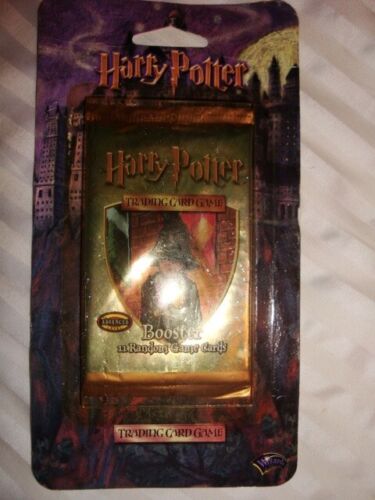NIB Blister Pack Harry Potter & Hat Booster 11 Random Trading Game Card 2001 - Picture 1 of 2