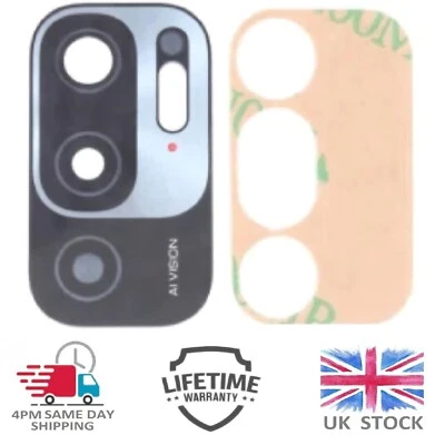 For Xiaomi Redmi Note 10 5G Back Camera Glass Lens Rear Camera Lens