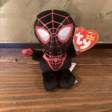 Ty Marvel - Plush Keychain - Miles Morales - Brand New