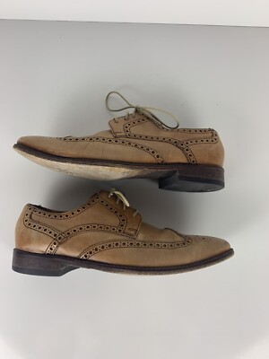 Cole Haan Air Giraldo Tan Suede Oxford Dress Shoes Mens 11.5 M C10313 Cole Haan  main image 2