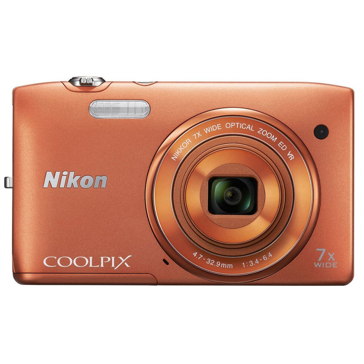 Nikon COOLPIX S3500 Digital Camera 20.1MP f/3.4 4× Digital