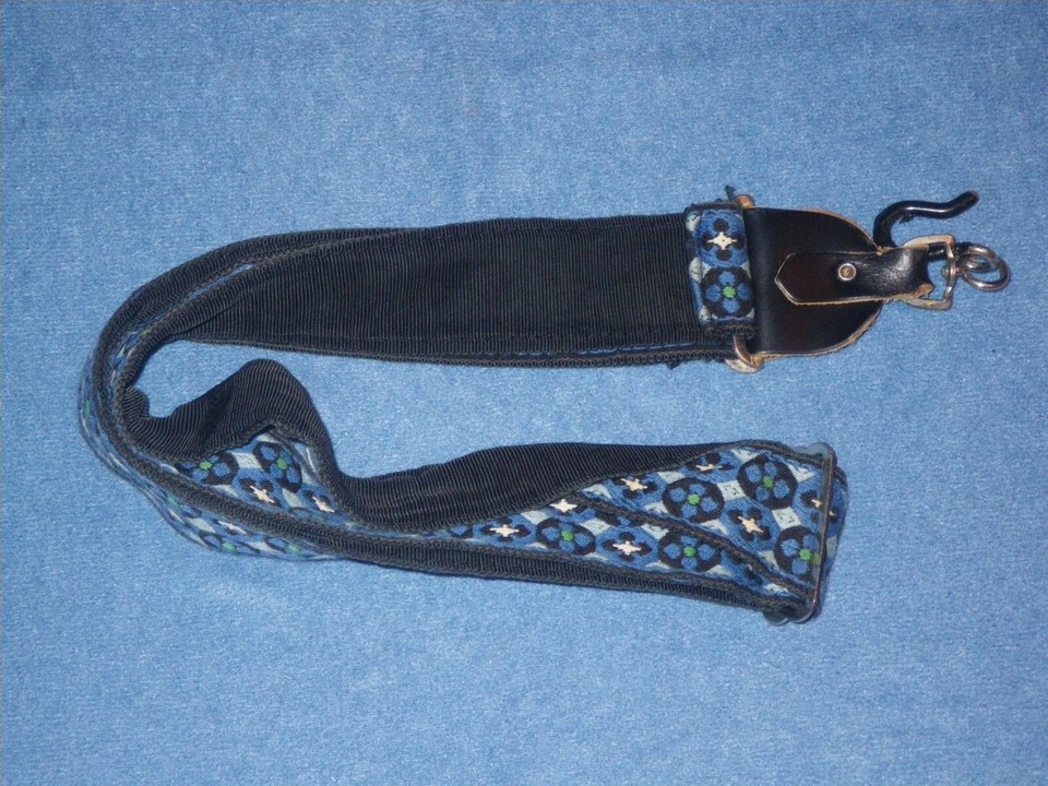 VINTAGE EMBROIDERED SAXOPHONE NECK STRAP for CONN BUESCHER SELMER