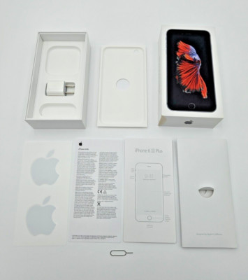 iPhone 6s 6s+ Plus Box Original Apple Retail Box with Apple Stickers