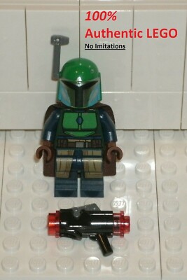 LEGO NEW Authentic Star Wars Mandalorian (Green) Equipment 75267  Minifigure