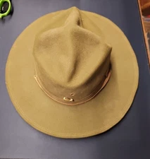 Vintage 1940s Boy Scouts of America Official Scout Master Campaign Hat