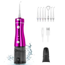 Water Flosser Cordless Dental - IMTUN 3-Mode Dental Oral irrigator Portable a...
