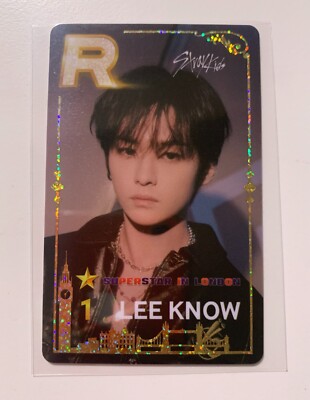 Straykids SKZ SuperStar LONDON Official PVC Photocard HYUNJIN