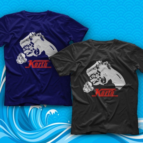 Military Korth Arms Revolver Guns Army Pistols T-Shirt Front Logo Multicolor Tee