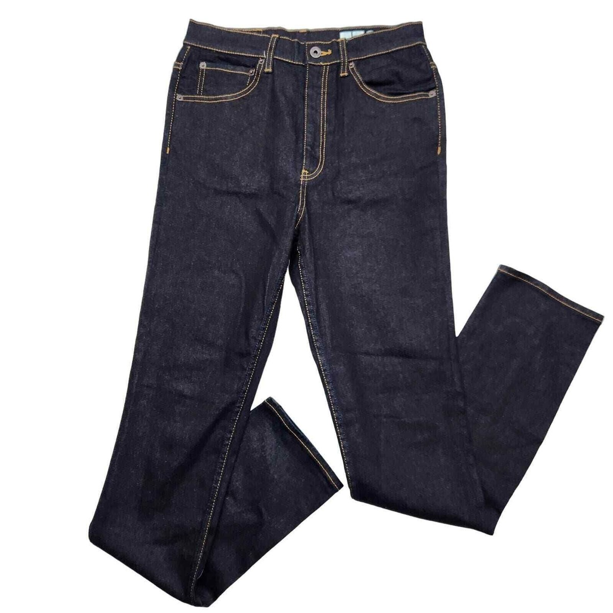 Wood Wood Women's Jeans Dark Raw Denim 29x31 Scandinavian