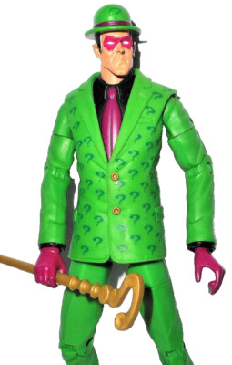 DC universe classics the RIDDLER 2008 complete batman walmart metallo ...