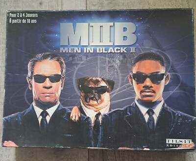 Brettspiel Men in black 2 II komplett 2002 Vintage Gesellschaftsspiele Brett