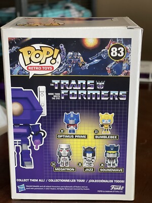 Funko Pop! Transformers Shockwave #83 Limited Edition 2021 2021