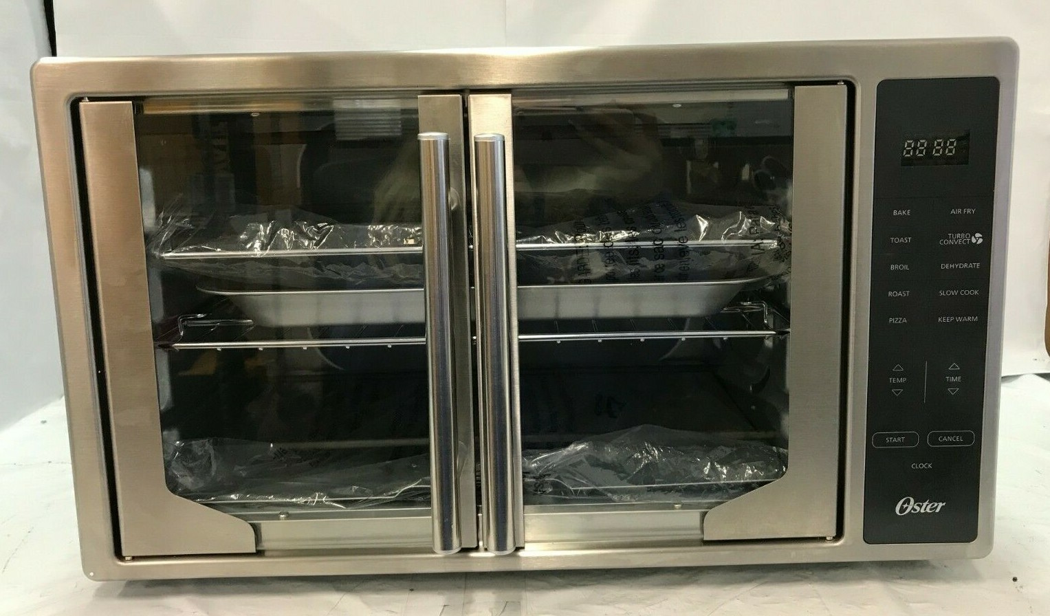 oster digital french door countertop oven with air fry