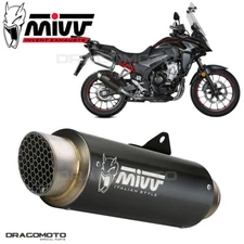 Exhaust Honda CB 500 X 2023 2024 MIVV Gppro Black