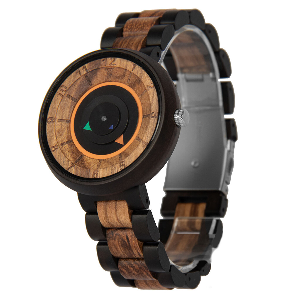 44M Wood Quartz Wrist Watches Gifts for Men Women Personalized