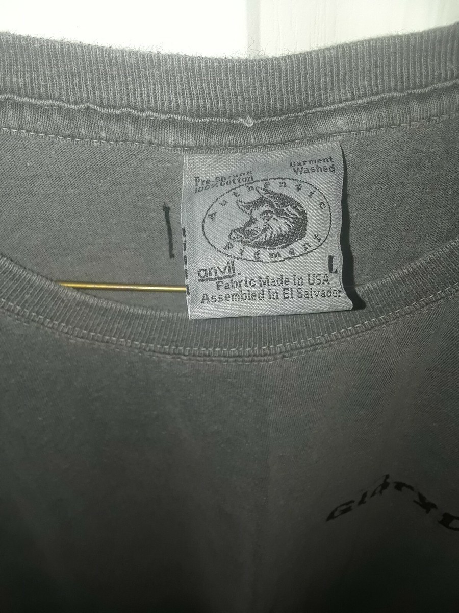 Men's Authentic Pigment Anvil 2001 WarnerBros The WB Brand T