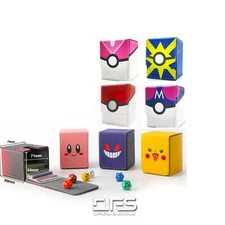 Pokemon TCG Cards Storage Game Card Holder Case PIKACHU TCG STORAGE BOX OPCG+