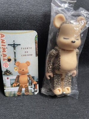 Medicom Be@rbrick Bearbrick 100% - SERIES 2 - ANIMAL ''LEOPARD'' - NEW - Kubrick
