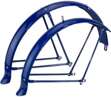 26" Fender Set Flared Standard Balloon 80mm Metallic Blue