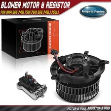 New HVAC Blower Motor & Resistor Kit for BMW E65 745i 750i 760i E66 745Li 750Li