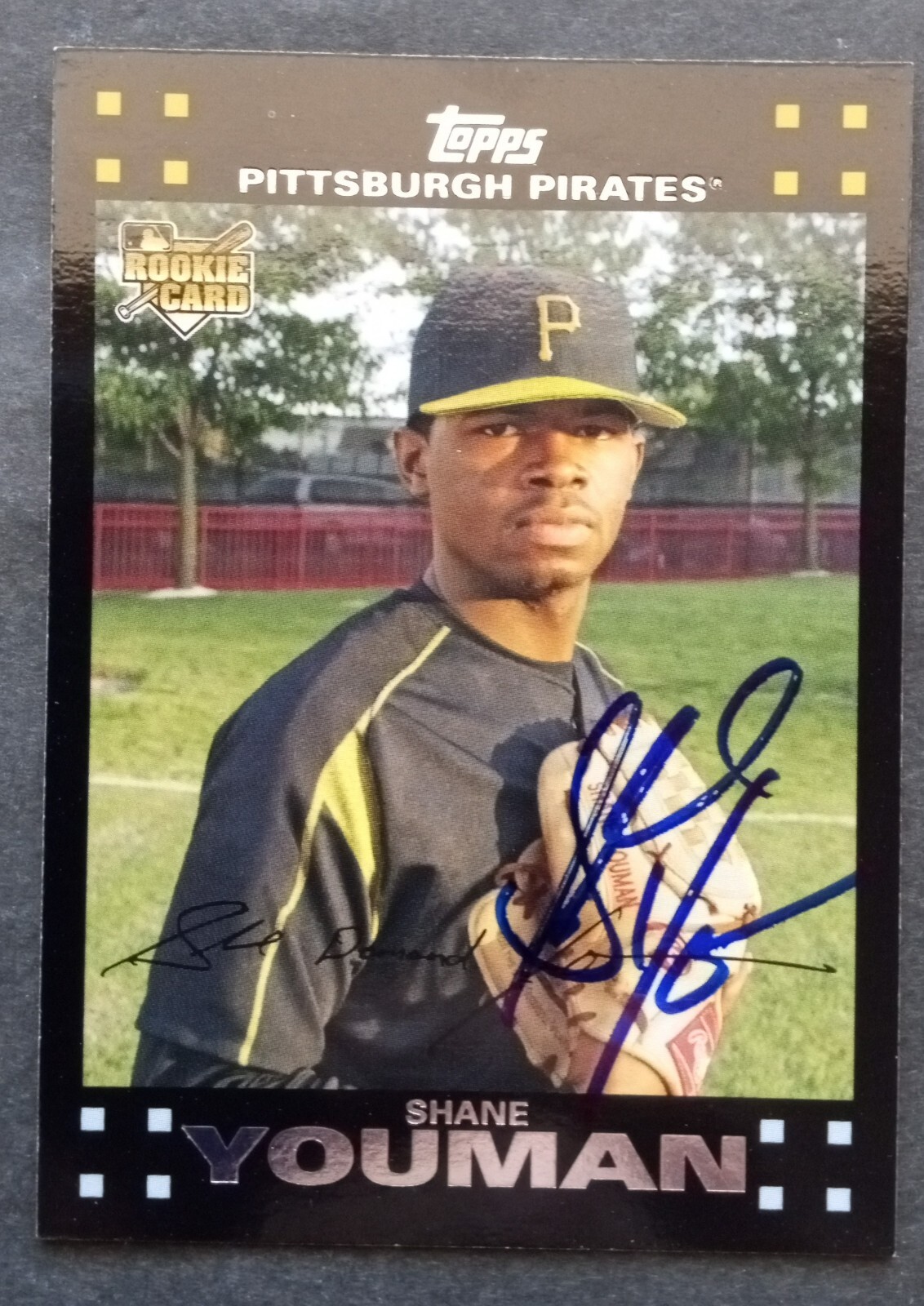 2007 Topps SIGNED: Shane Youman, PIRATES #288
