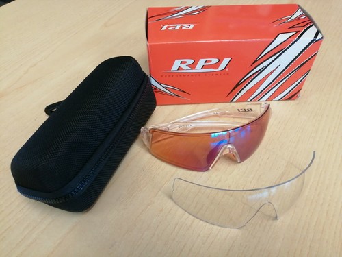 OCCHIALI DA SOLE RPJ SPINDRILL LENTI RACING RED E TRASPARENTI | eBay