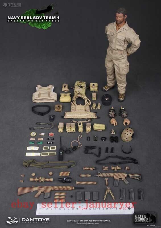Perfect Damtoys 78008 1/6 Seals - Sdv1 Operation Red Wings Action