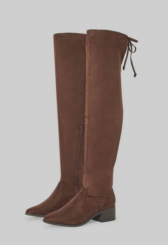 NEW! JustFab Hannah Knee High Flat 