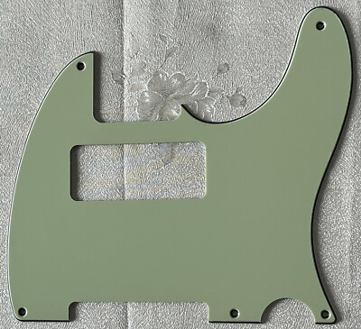 Custom For Fender 5-hole Vintage Telecaster P90 Guitar Pickguard Vintage Green