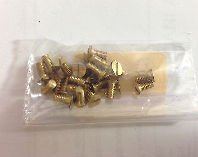 6 BA Brass Nuts pack of 25