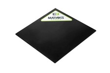 Neoprene Rubber Sheet, Heavy Duty, High Grade 60A, Black, 12x12-Inch by 1/8 ...