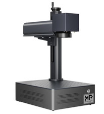 Monport 20W Fiber Laser Engraver Marking Machine Metal Engraving w/Rotary Axis