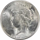 1923-S Peace Silver Dollar BU Uncertified #1115