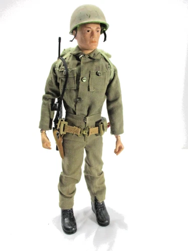 GI Joe Blond Hair ® 1964 Patent w/# 1/6 Scale Hasbro 1967-76 Japan Clothing 052