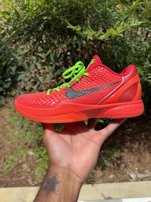 kobe 6 reverse grinch size 8 Worn 1x Looks NEW
