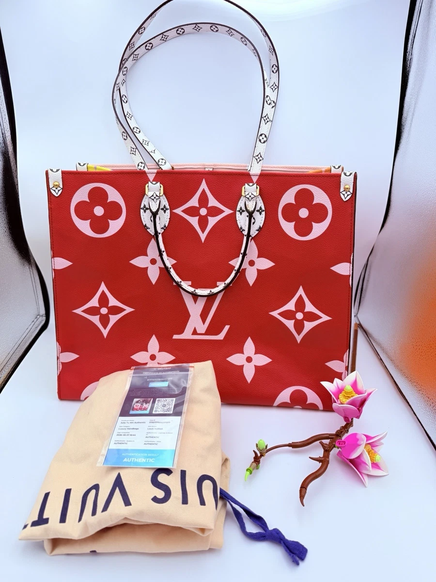 LOUIS VUITTON ノベルティ トートバッグ オレンジ LV Mini Shopper Bag