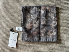 Stenstroms Virgin Wool Floral Patterned Made In Italy Hankie NWT