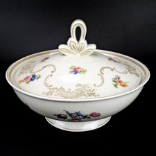 Weimar Porzellan Deckeldose Art Deco 30er 40e...