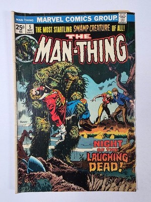 The Man-Thing #5 Marvel Comics Group Mike Ploog Bronze Age 1974