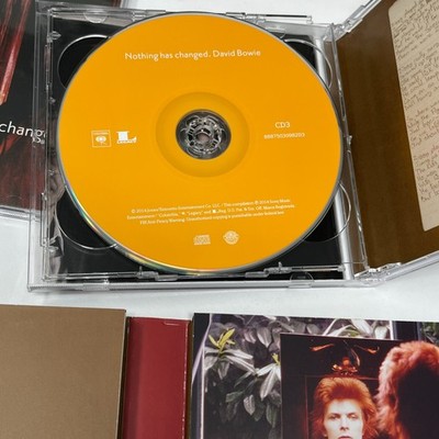 David Bowie Nothing Has Changed 3CD Deluxe Edition Box Set