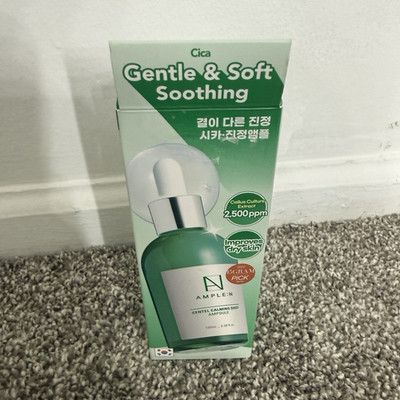 AMPLE:N Centel Calming Shot Cica Soothing Serum for Dry Skin 3.38 fl oz