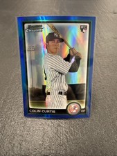 2010 Bowman Draft Picks & Prospects - Chrome Colin Curtis #BDP6 Blue...