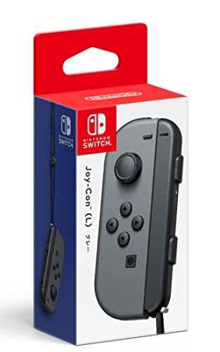 Nintendo genuine Joy-Con (L) Gray with Joy-Con Strap Black HAC-A-JLGAA New