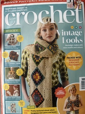 Inside Crochet magazine #181 2025 Vintage Looks + Bright Home Updates book
