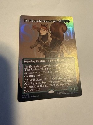 The Unbeatable Squirrel Girl (Borderless) Marvel Super Heroes Foil