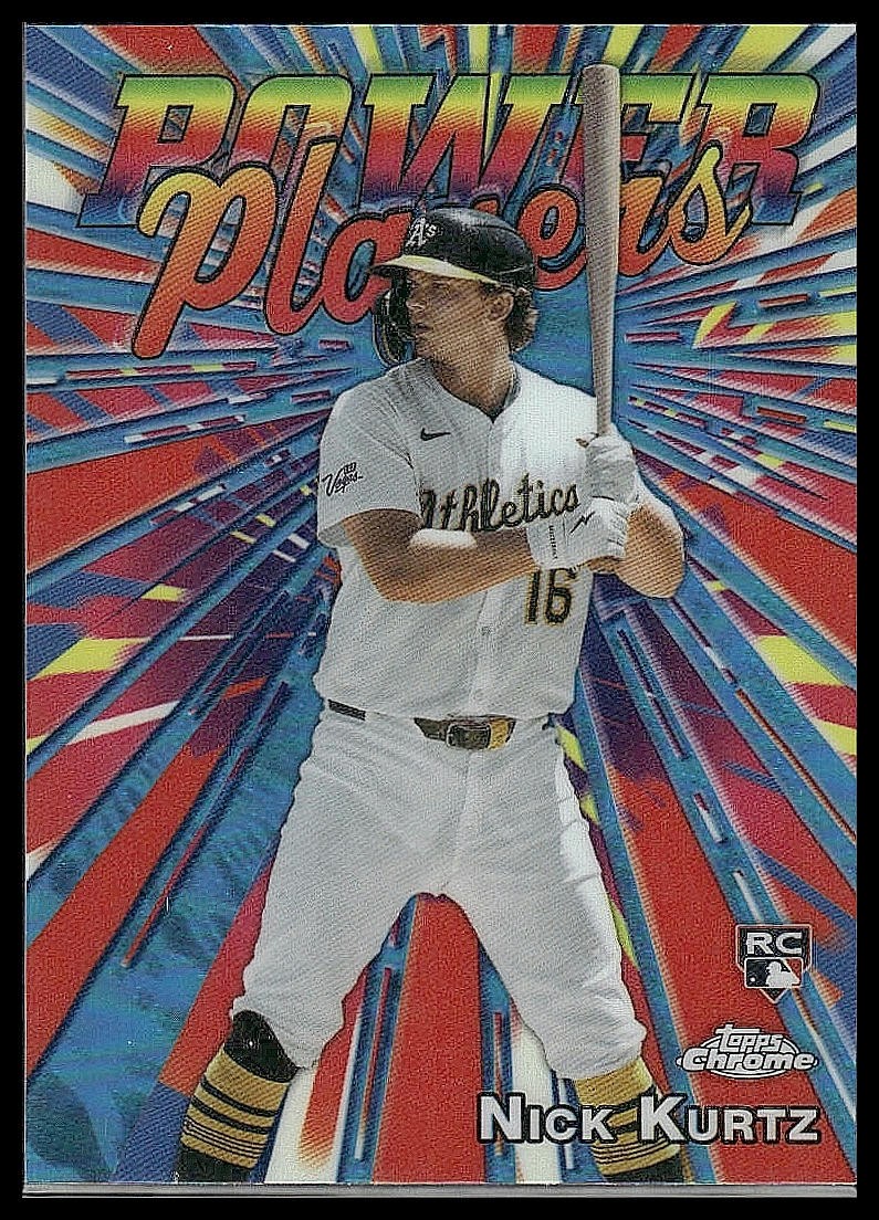 2025 Topps Chrome Update #PP-30 Nick Kurtz Power Players