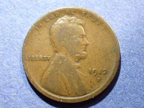 1912-D Lincoln cent  Good+