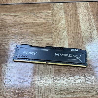 HYPER X  STICK OF 1x8GB - 2400 MHz DDR4 RAM Memory  HX424C16FB2/8 *USED*