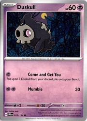 Duskull 035/131 Prismatic Evolutions