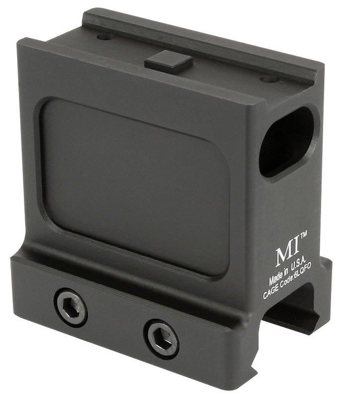 Midwest Industries NV-Height Mount Fits Aimpoint T1 and T2 Black MI-T1-NV